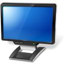 LCD Monitor On Icon